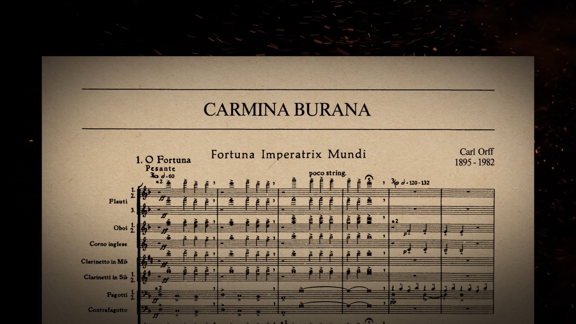 Orff Carmina Burana