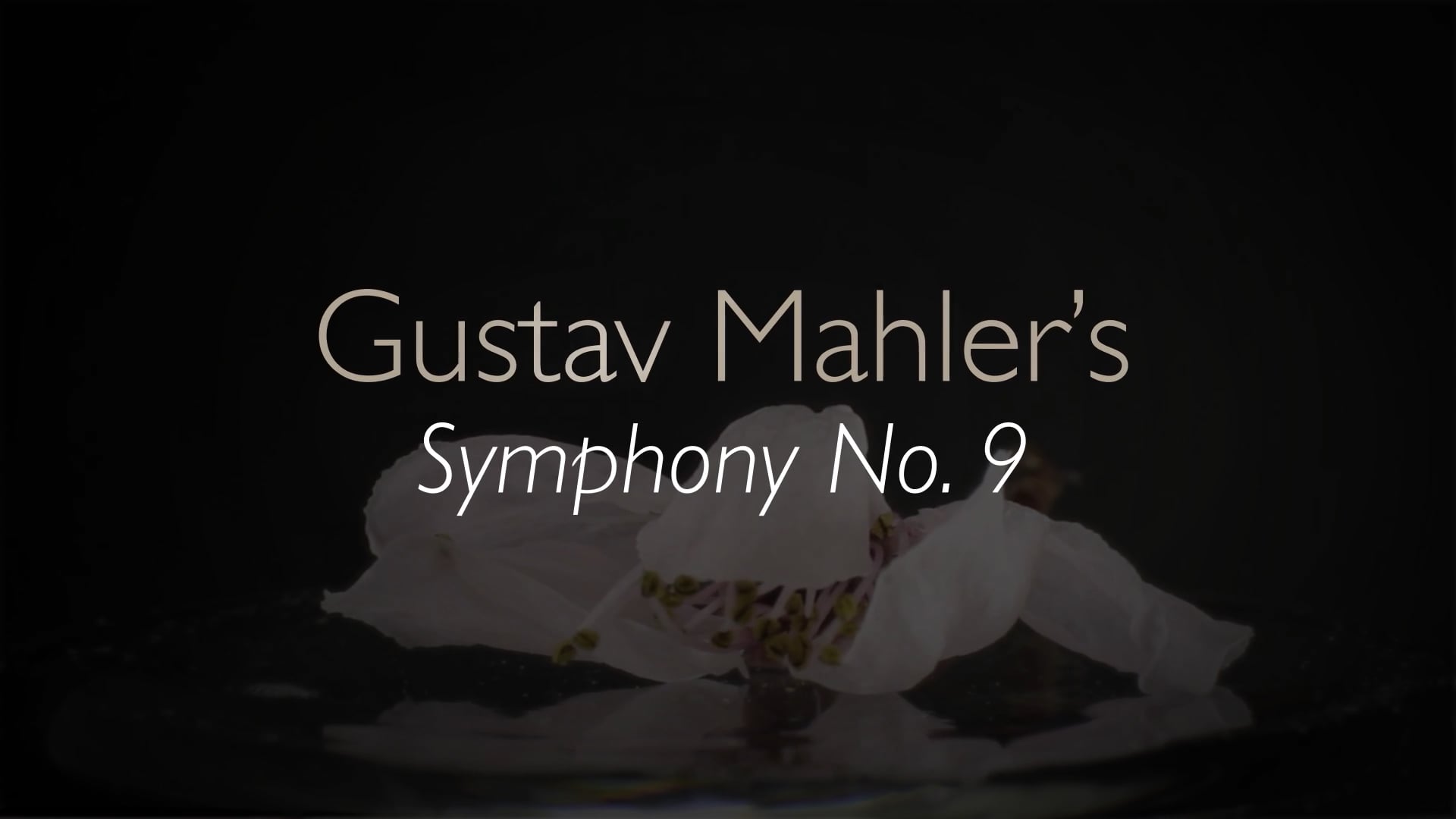 Mahler Symphony No. 9