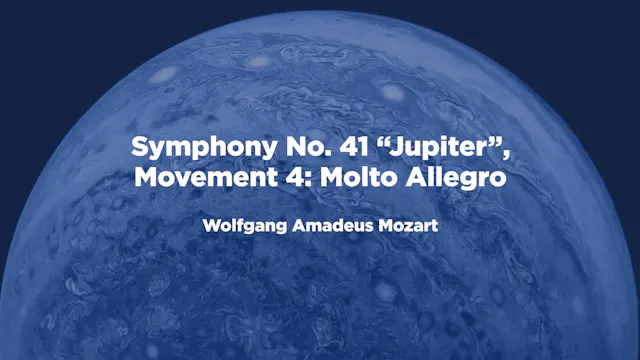Mozart's Symphony No. 41