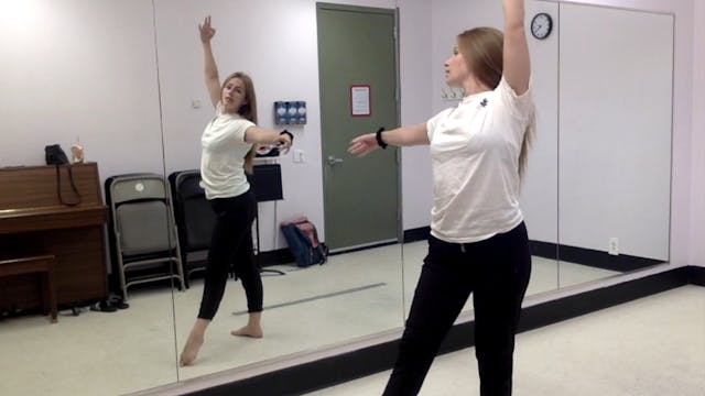 Lyrical Dance Tutorial (Adv/Beg): "Al...