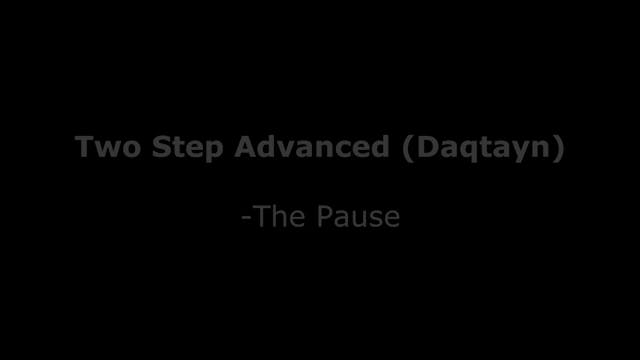 Two Step Advanced - Lesson 2 The Pause