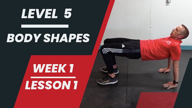 Level 5 - Week 1 - Lesson 1 - Body Shapes