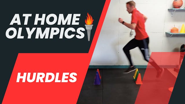 Week 36 - At Home Olympics - Hurdles