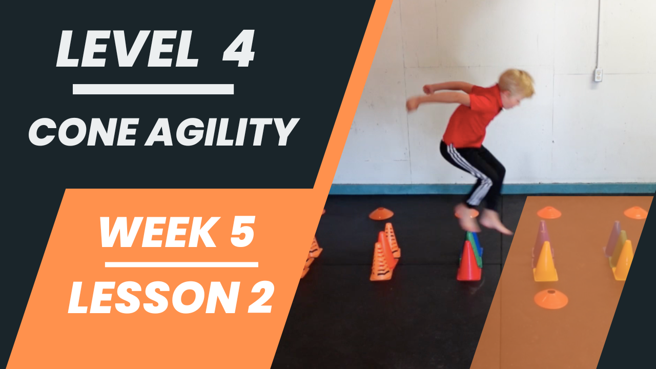 Level 4 - Week 5 - Lesson 2 - Cone Agility