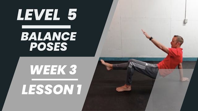 Level 5 - Week 3 - Lesson 1 - Balance Poses