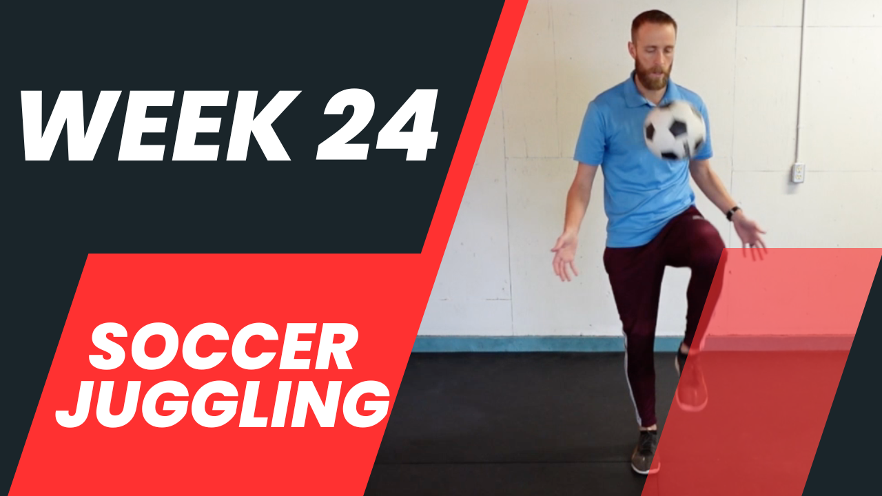Week 24 PE - Soccer Juggling