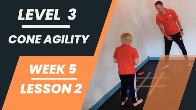 Level 3 - Week 5 - Lesson 2 - Cone Agility