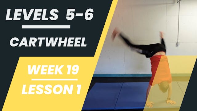 Levels 5-6 - Week 19 - Lesson 1 - Cartwheel