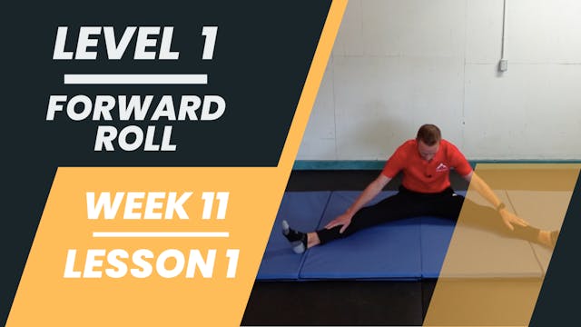 Level 1 - Week 11 - Lesson 1 - Forward Roll