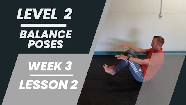 Level 2 - Week 3 - Lesson 2 - Balance Poses