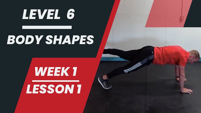 Level 6 - Week 1 - Lesson 1 - Body Shapes