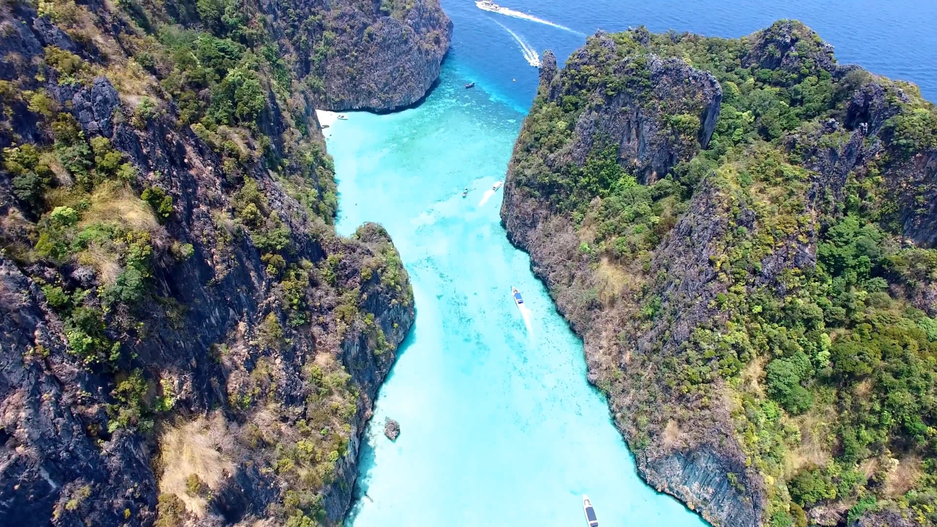 Adventures  in Ko Phi Phi Islands, Thailand in 4K UHD 
