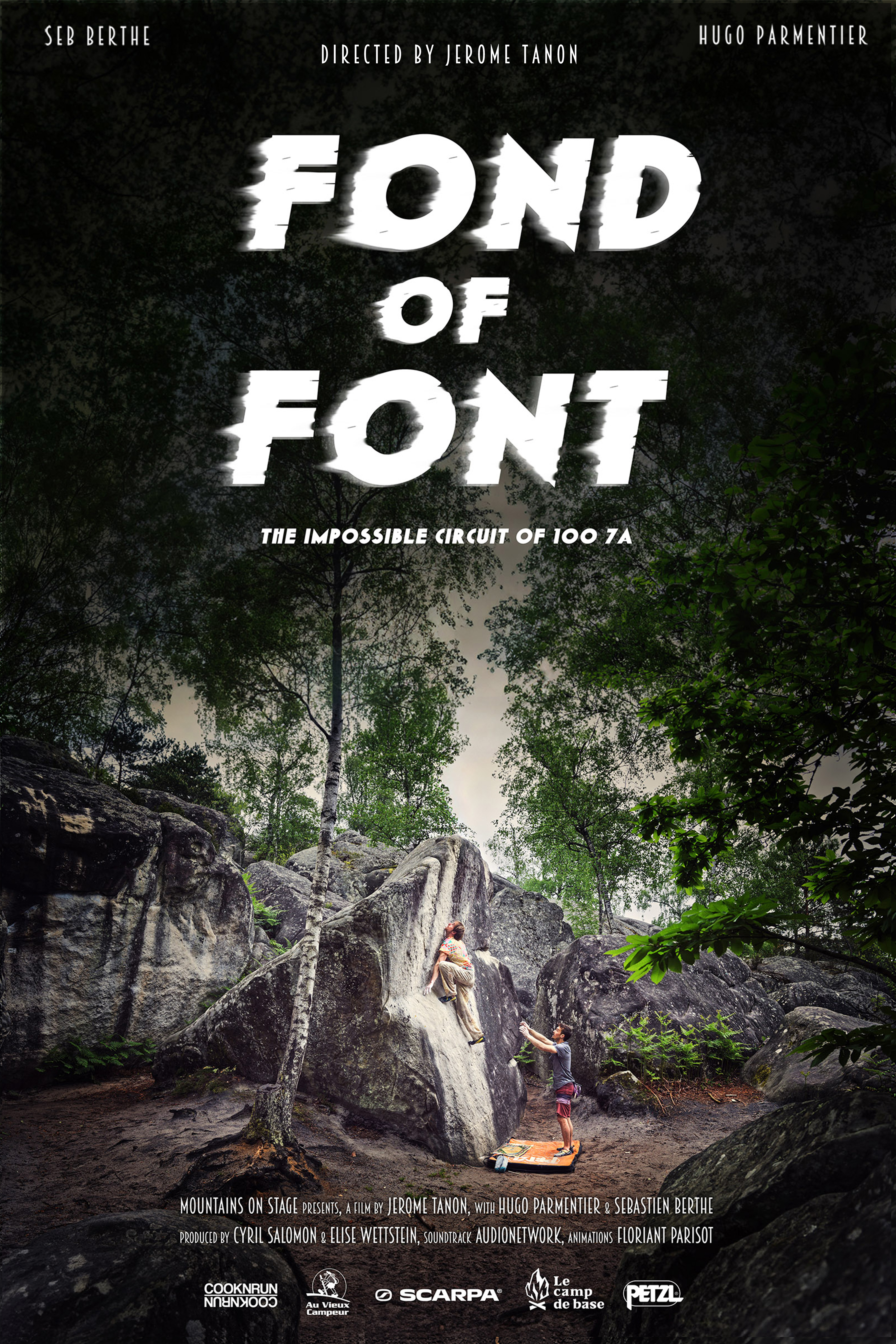 Fond of Font / Bleau dans La Peau