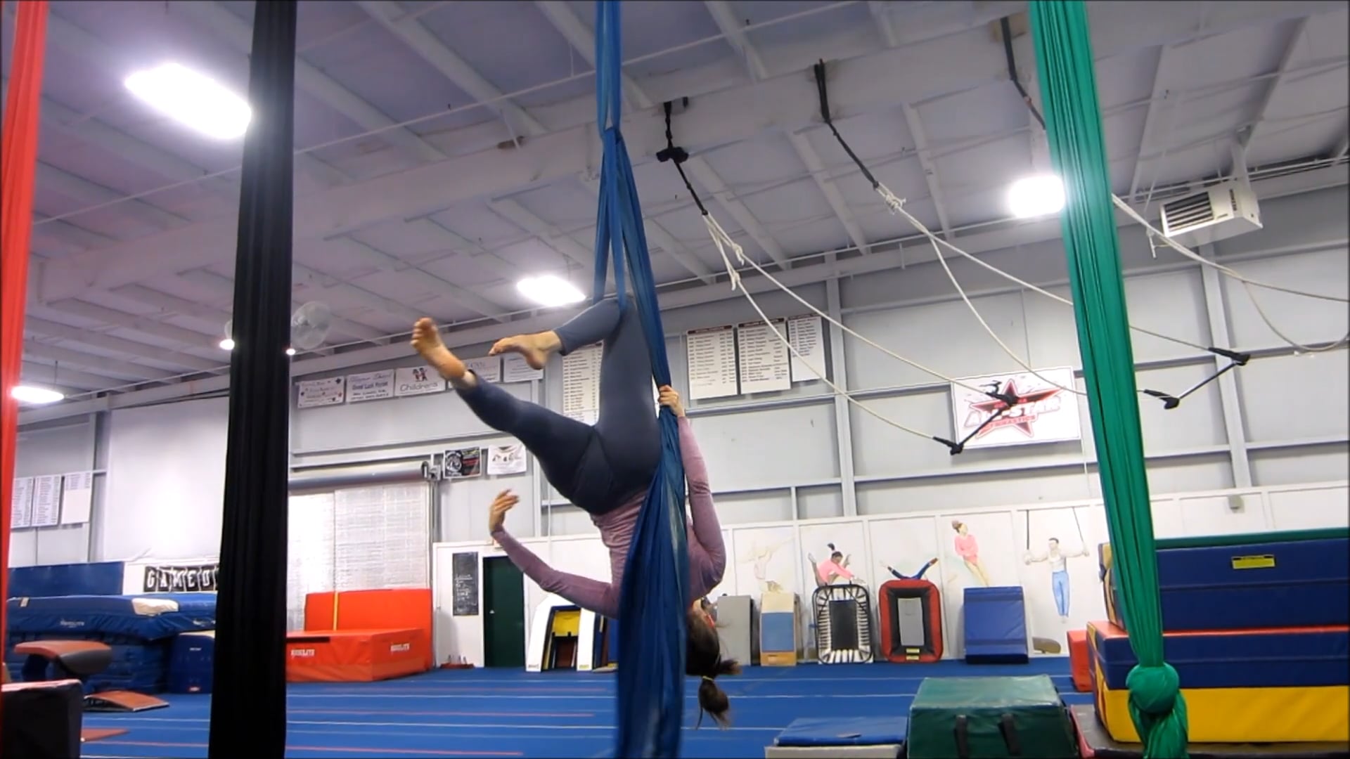 3 belays and flip them narrated