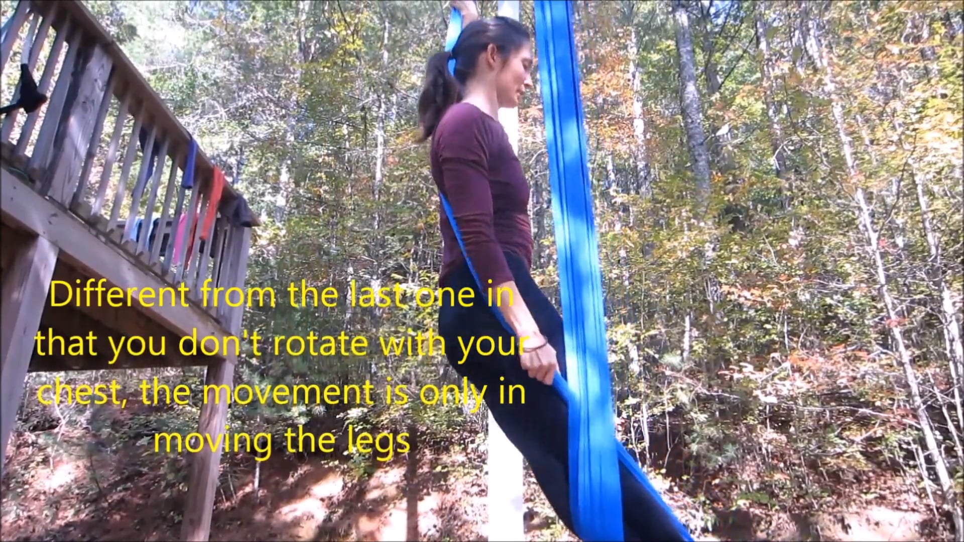 crossback straddle variations narrated