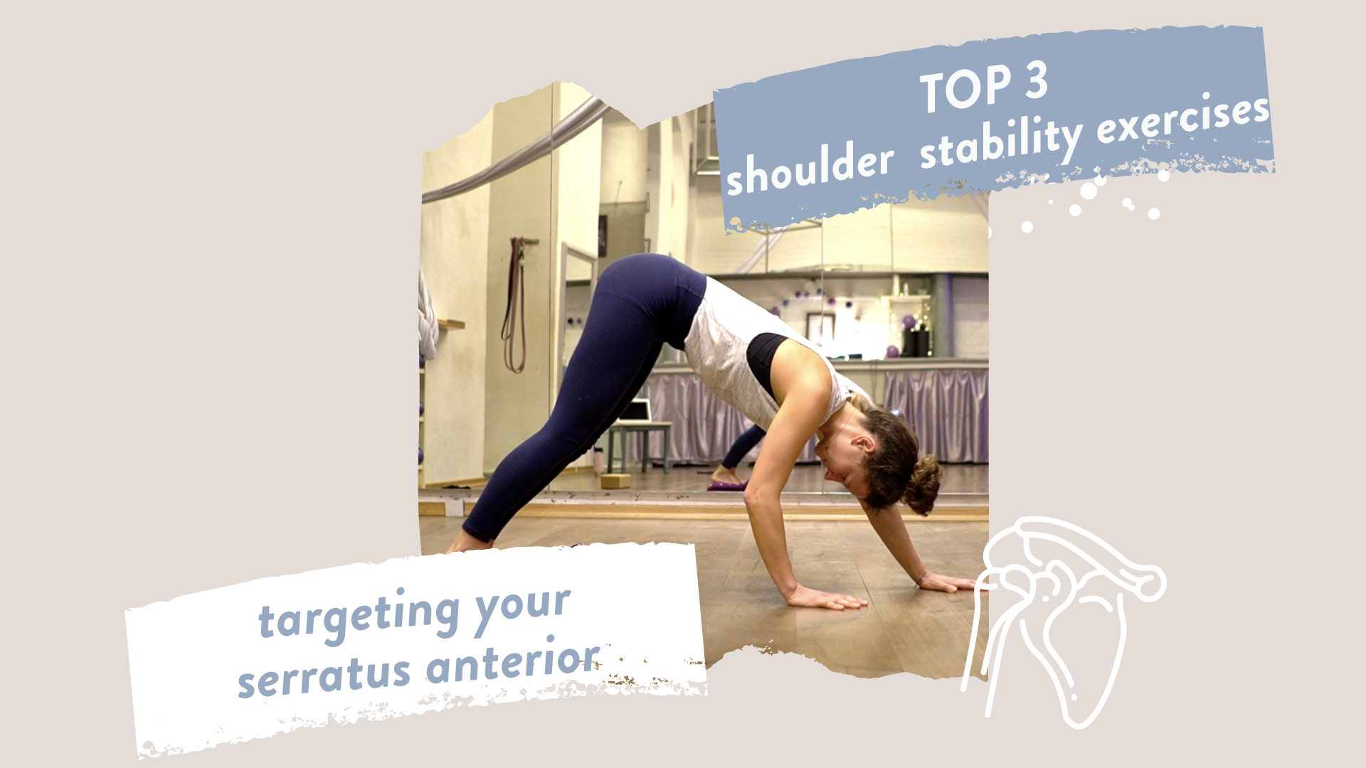 Shoulder Stability Exercises targeting the M. Serratus Anterior