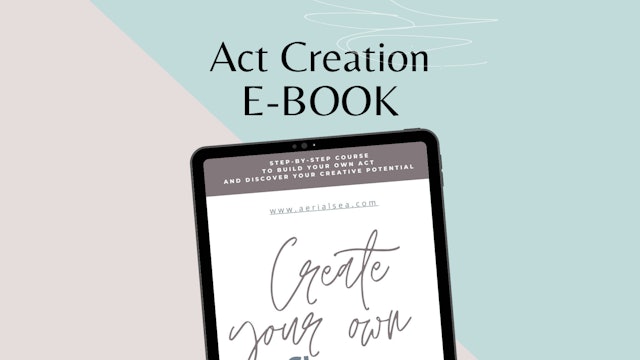 e-Book: Act Creation - Create your own flow! Promo