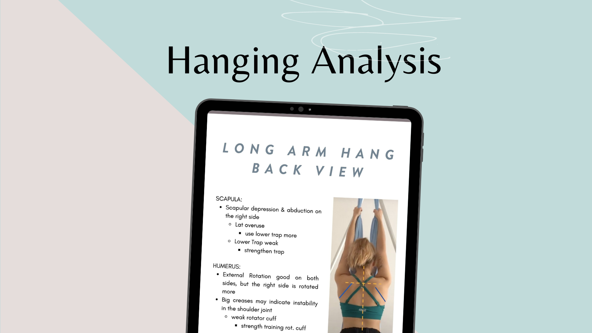 Hanging Analysis Promo