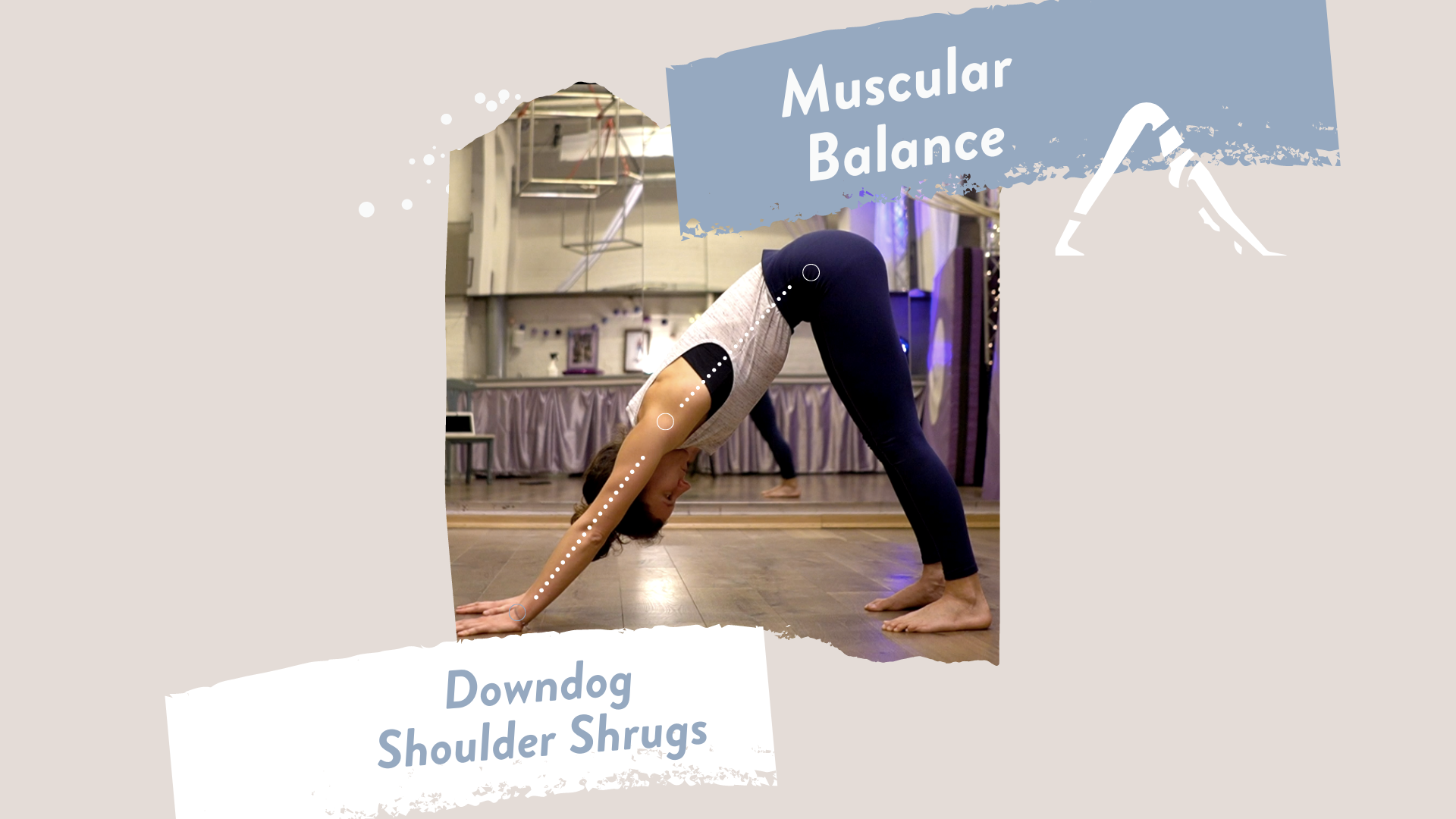 Downdog Shoulder Shrugs (aka Downdog for aerialists or handstand training)