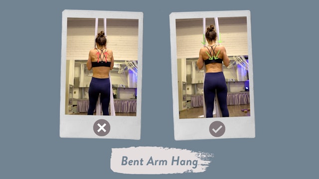 Bent Arm Hang Engagement for Aerial Arts & Pull Ups