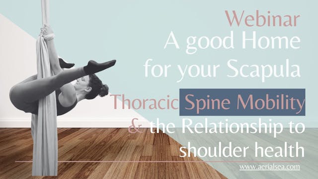 Webinar - A Good Home For Your Shoulder Blade