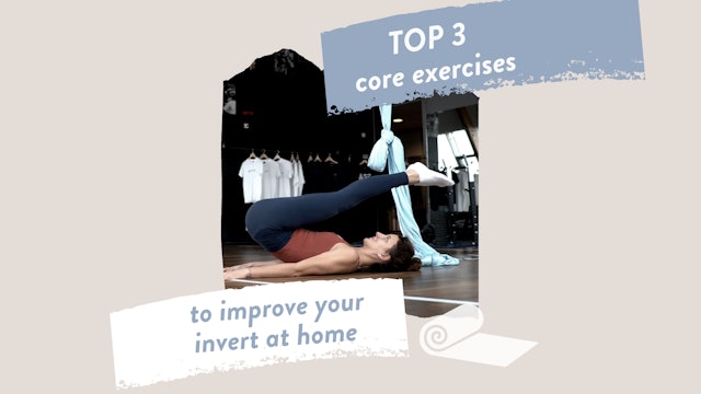 Top 3 core exercises to improve your invert at home