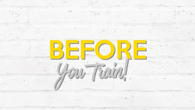 REVIVE | Before You Train!