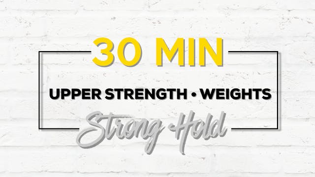 STRONG HOLD
