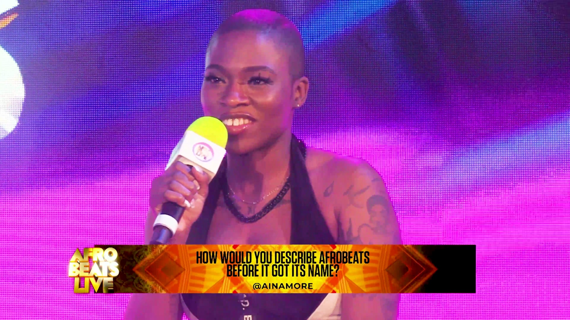 Aina More Trailer at Afrobeats Live