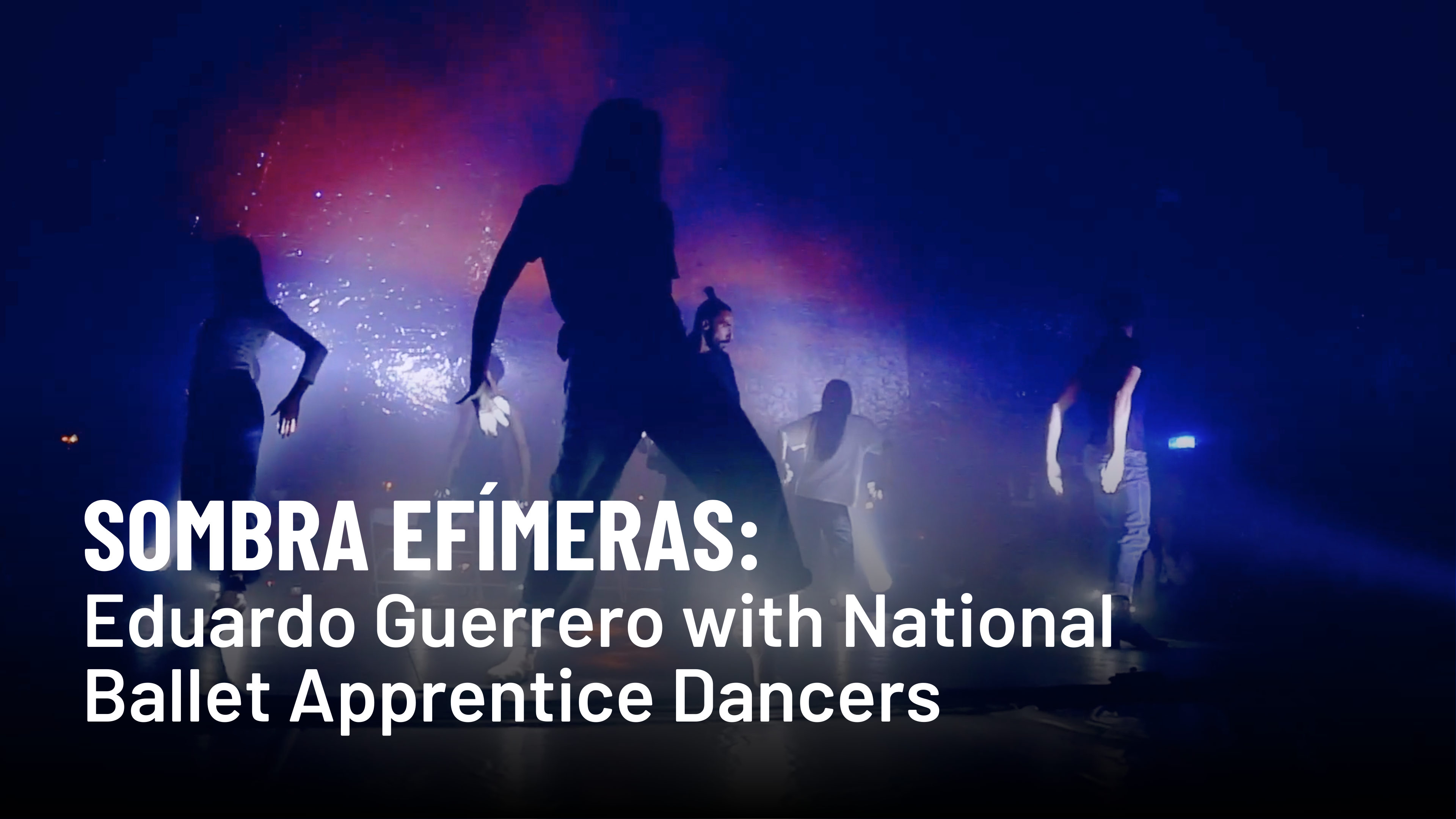 Sombra Efímeras: Eduardo Guerrero with National Ballet Apprentice Dancers