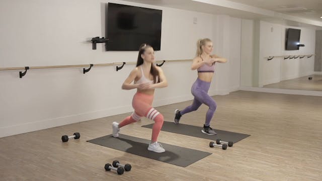 REVERSE LUNGE TWIST 