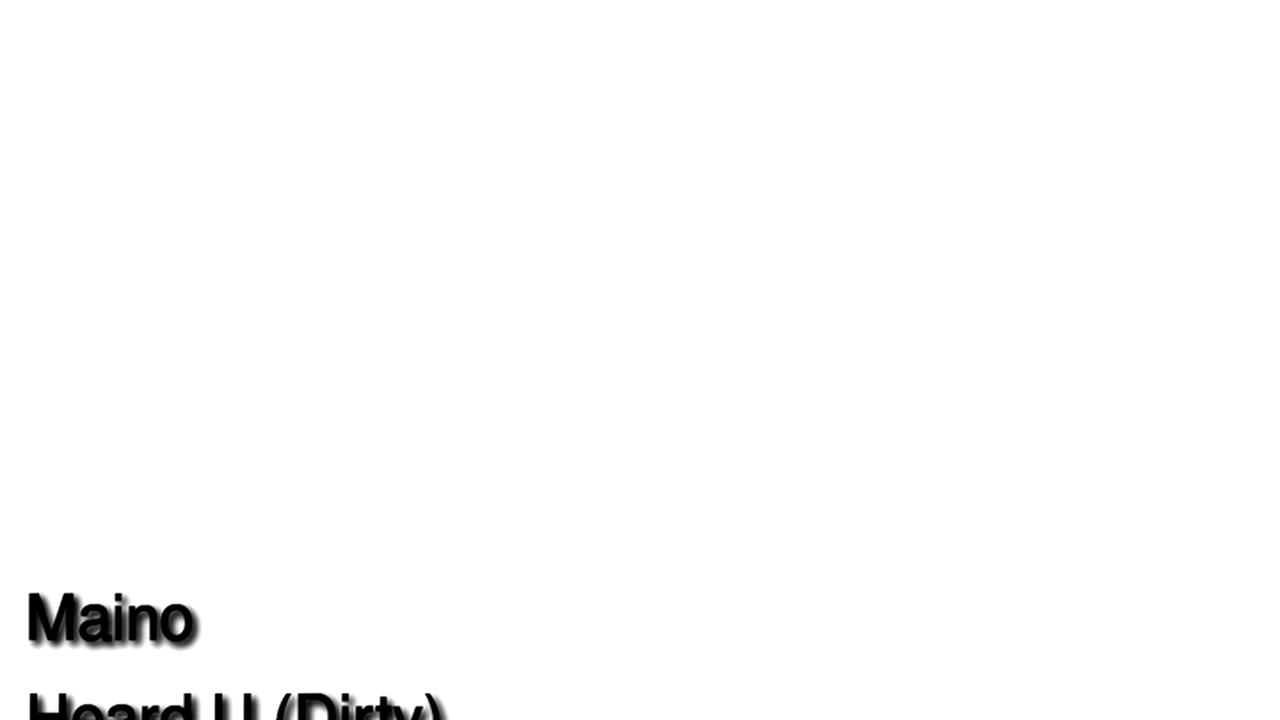 Maino-Heard-U-Dirty-