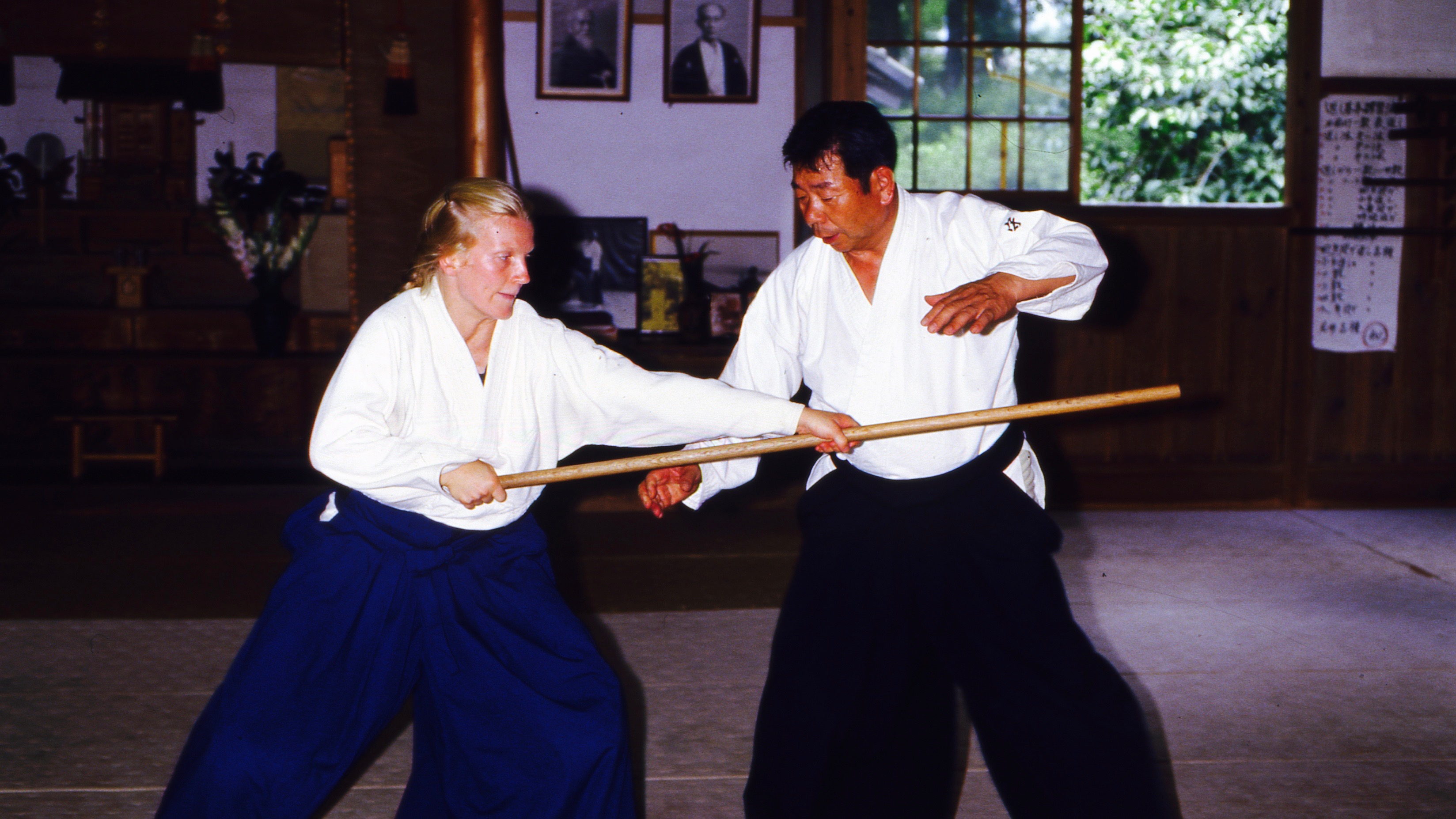 Morihiro Saito : Jo-dori and Jo-nage