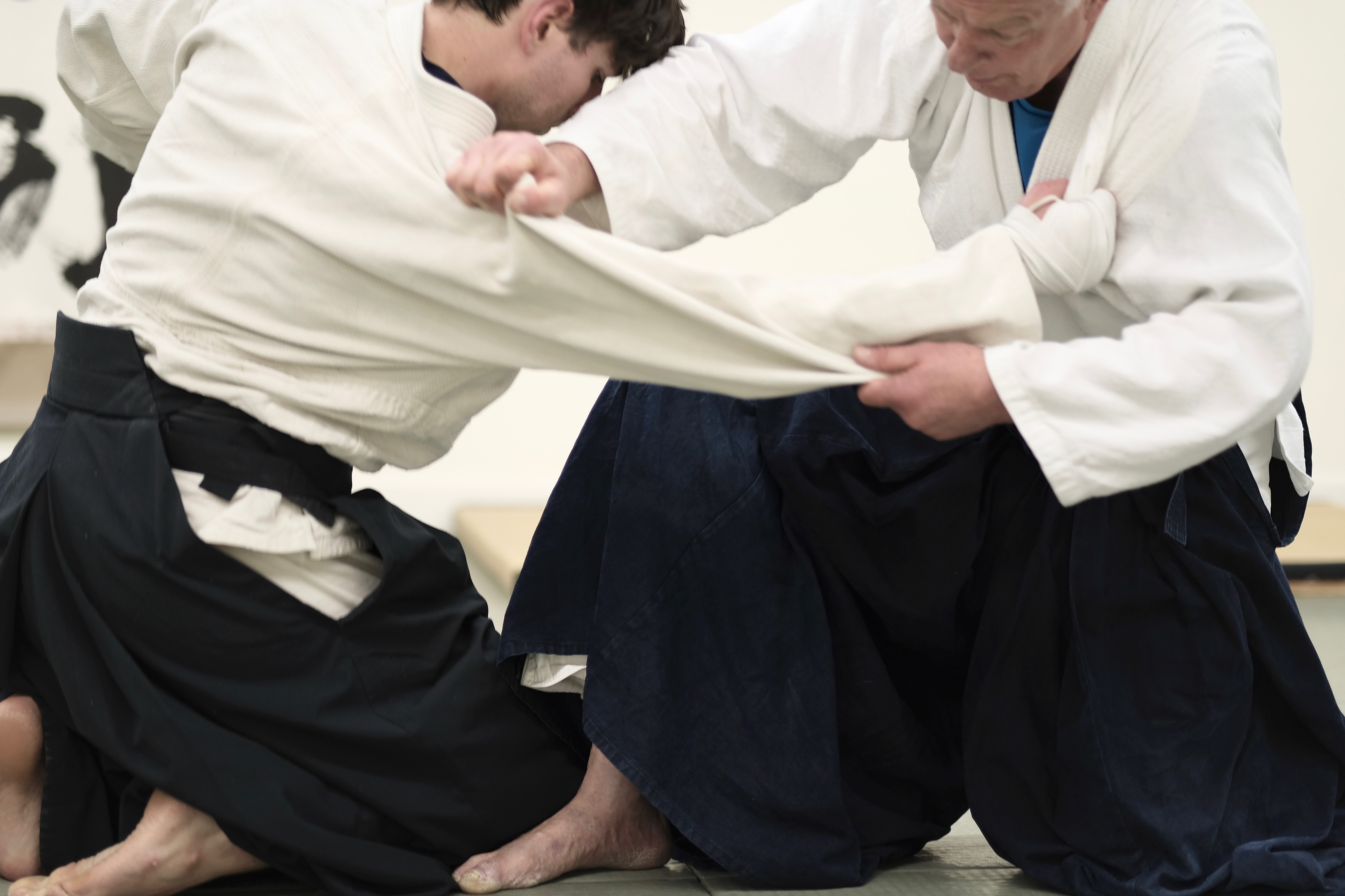 Suwari-waza Sumi-otoshi with Bruce Bookman