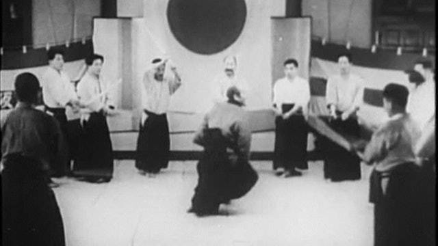 Morihei Ueshiba Asahi News Demo "Budo": 1935
