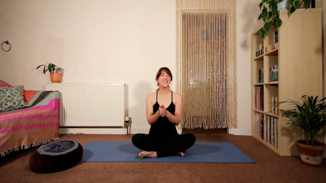 Hatha Yoga & Meditation exploring the Sahasrara Chakra ✨