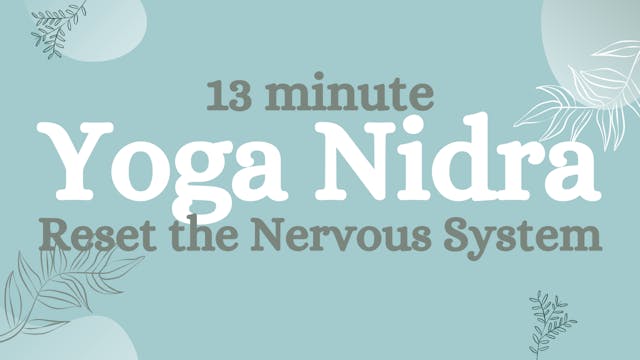 Reset Your Nervous System with Yoga N...