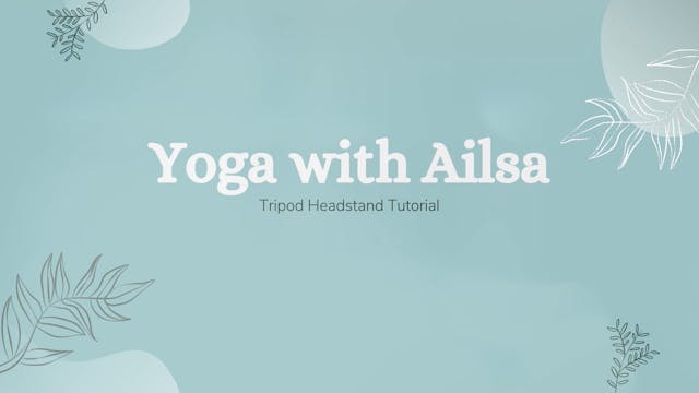 Tripod Headstand Tutorial