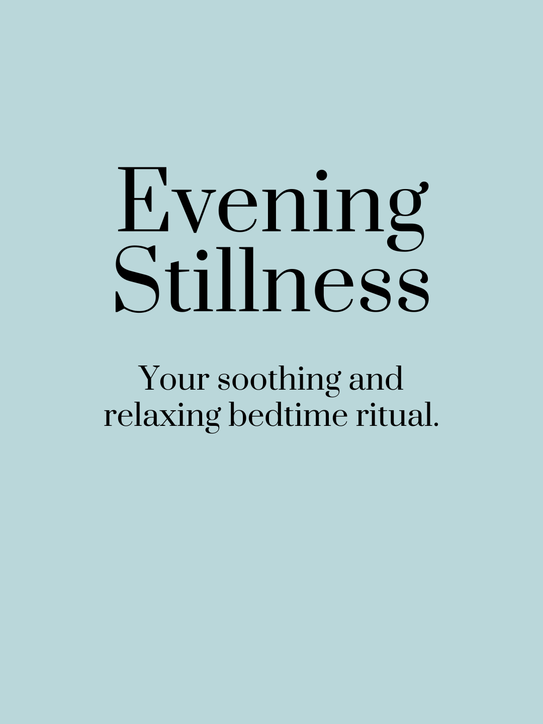 Evening Yoga