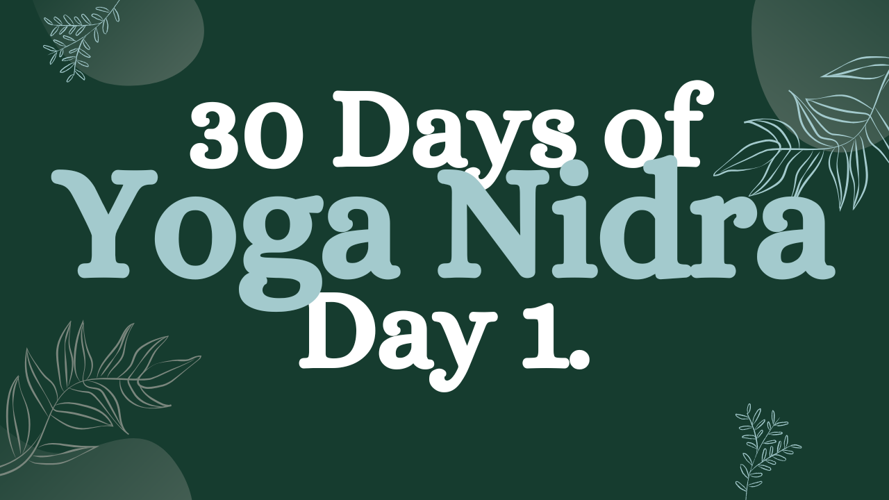 Mini Yoga Nidra Meditation