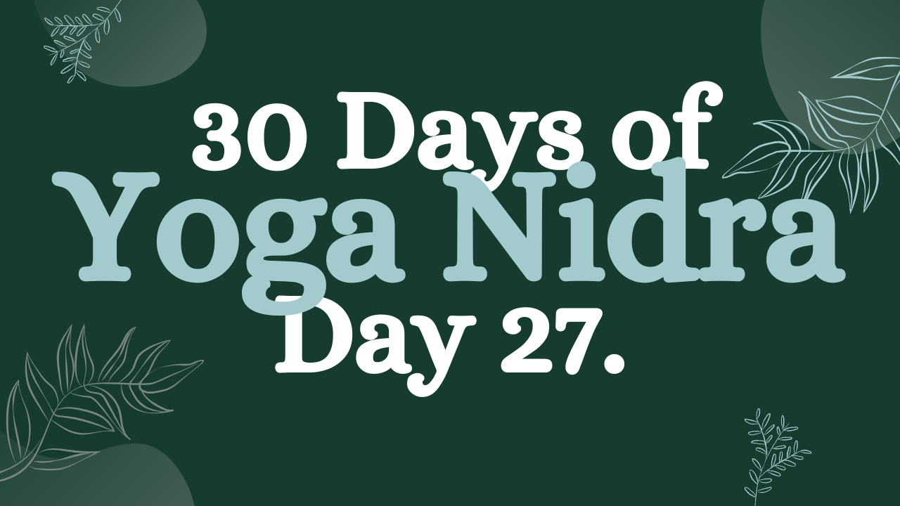 Yoga Nidra to Calm the Nervous System