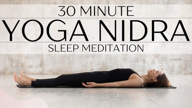 A cosy & warm Yoga Nidra Sleep Medita...