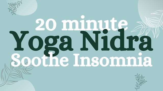 Soothe Insomnia with Alternate Nostri...