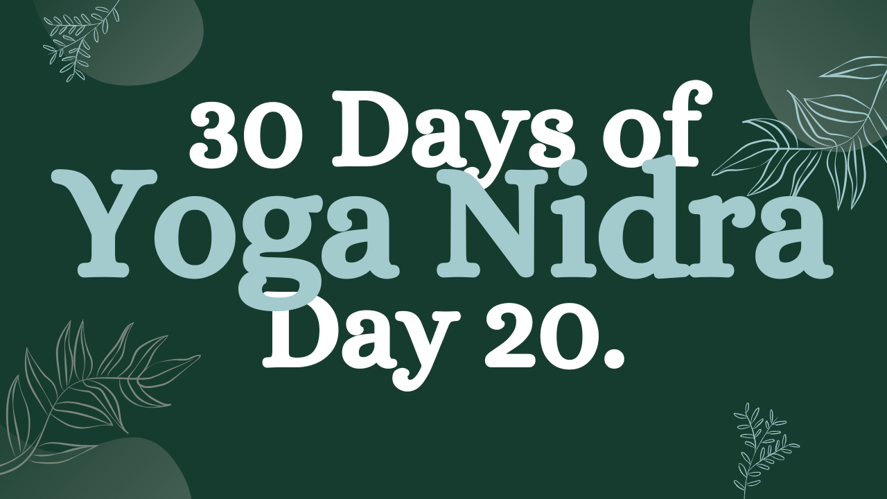 Yoga Nidra: Soothe Your Nervous System