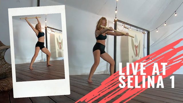 Live class at Selina Tulum