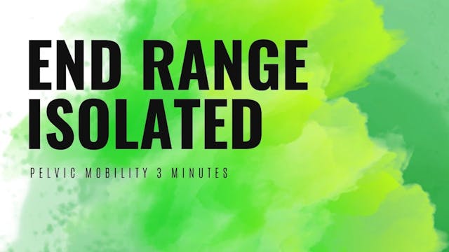 Legs Together, Isolated Pelvic Mobili...