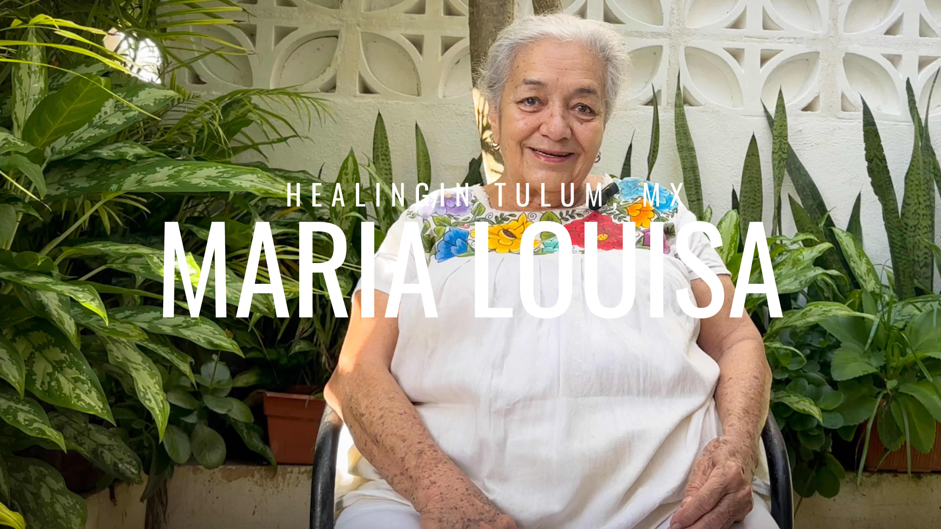 Maria Louisa - Healing Services in Tulum (click CC for English subtitles)