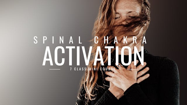 Spinal Chakra Activation