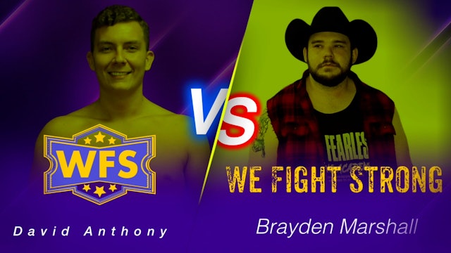 David Anthony vs. Brayden Marshall