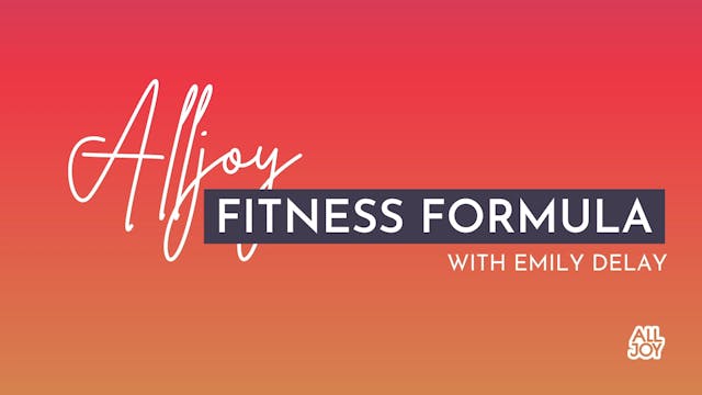Introduction to the Alljoy Fitness Formula